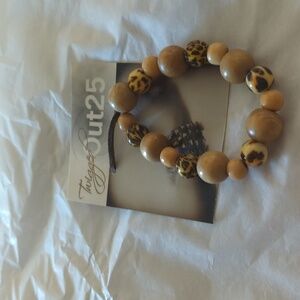 Twigged Out 25 Beaded Bracelet New.SALE